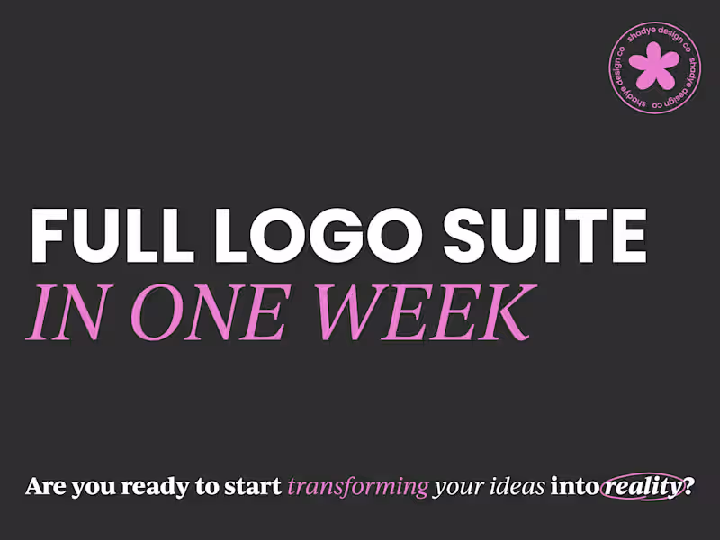 Cover image for Logo Suite Packages 🔥