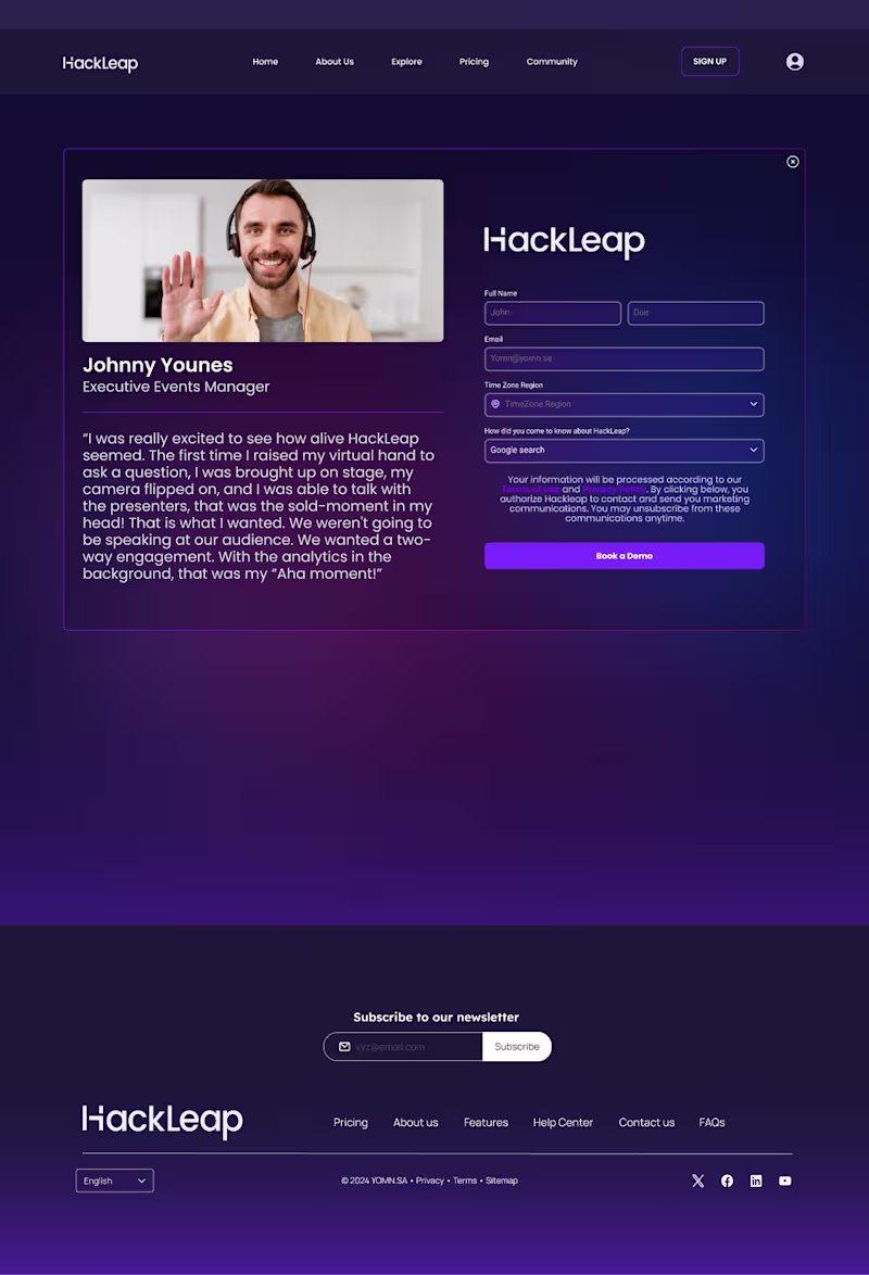 Cover image for Hackathon platfourm :: Behance