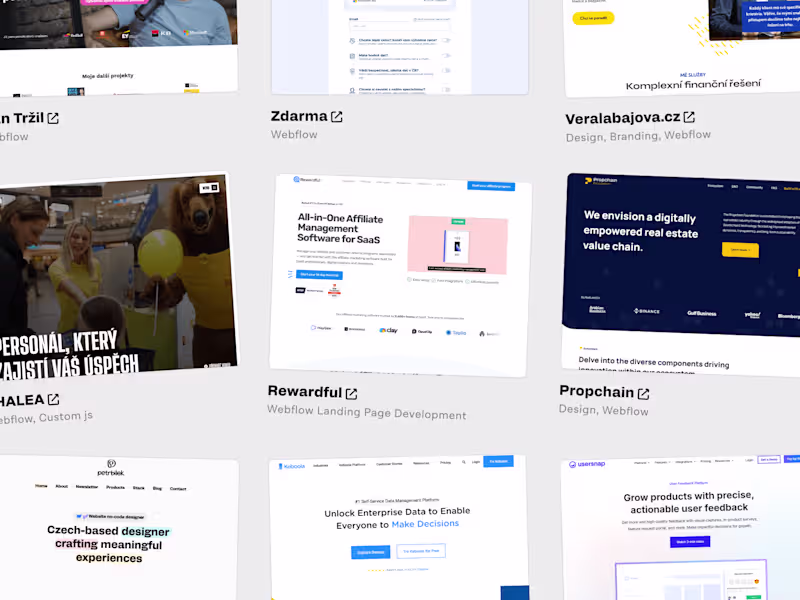 Cover image for I will design and build Webflow websites which makes impact