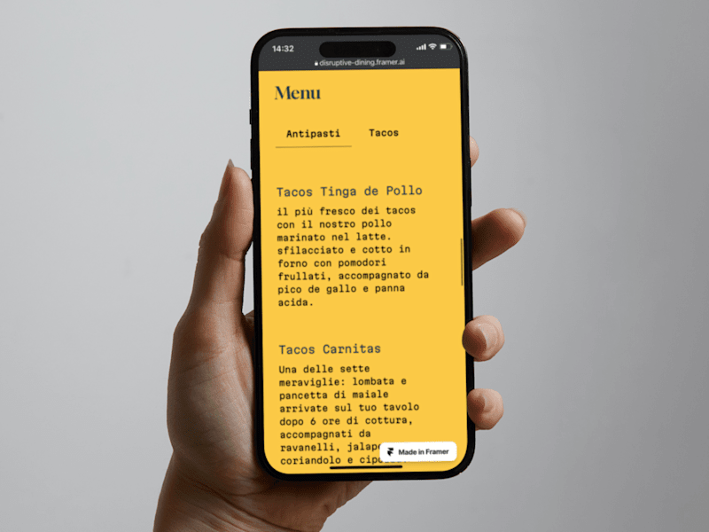 Cover image for Disruptive Dining