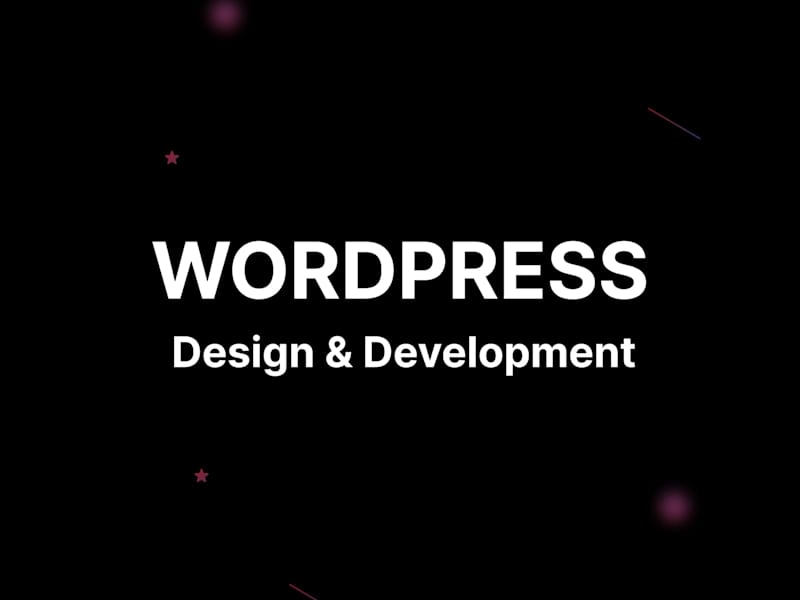 Cover image for Wrodpress Website Design
