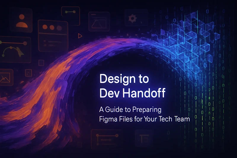 Cover image for Design to Dev Handoff: A Guide to Preparing Figma Files for Your Tech Team