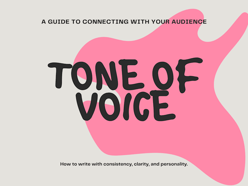 Cover image for Tone of Voice Guide for a Fintech