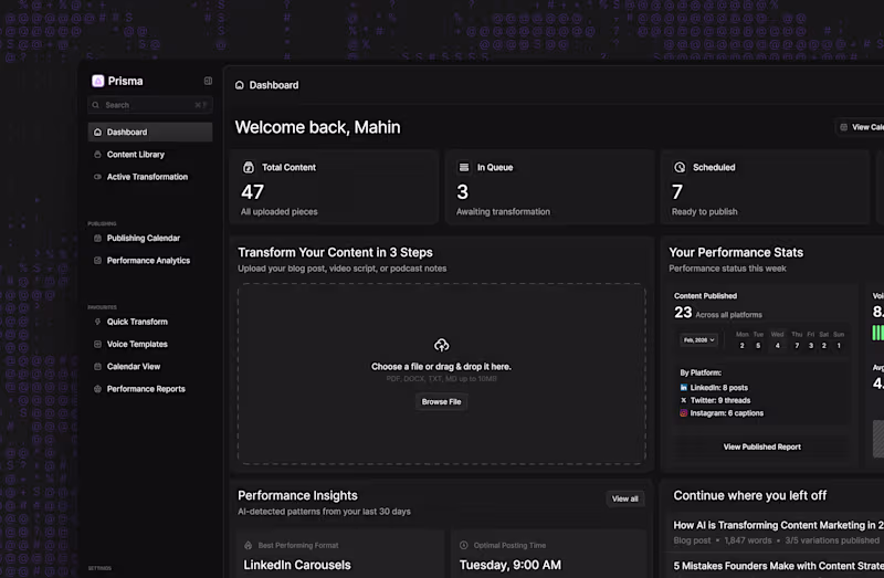 Cover image for Dark mode for Prisma AI-