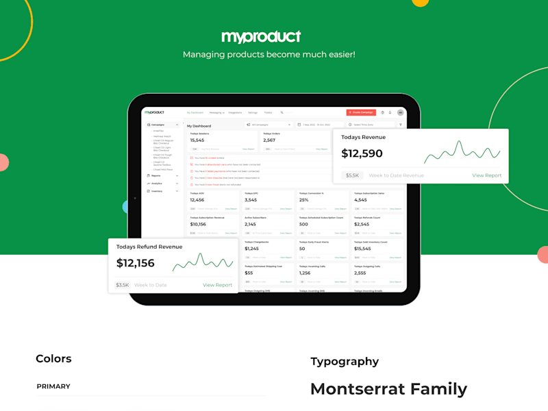 Cover image for My Product - UX/UI (SaaS)