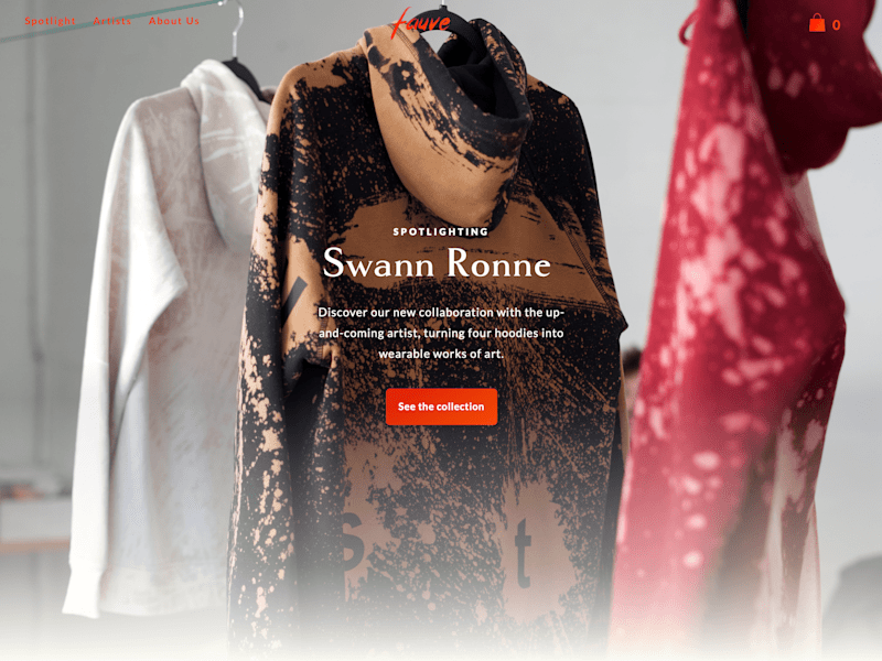 Cover image for Strategy, identity, website for clothing brand