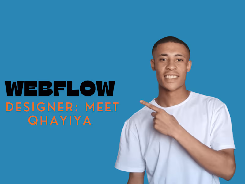 Cover image for I'll bring your webflow website vision to life 