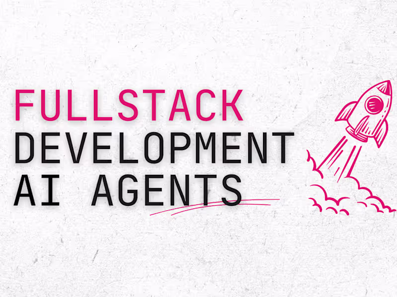 Cover image for FullStack & AI Development – Frontend | Backend | AI Integration