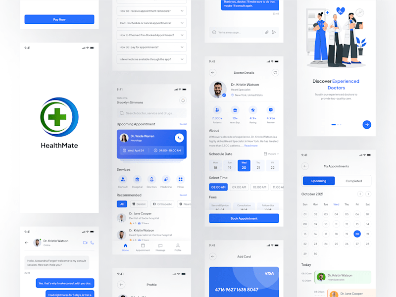 Cover image for Health Mate – Personal Health Tracking & Teleconsultation App