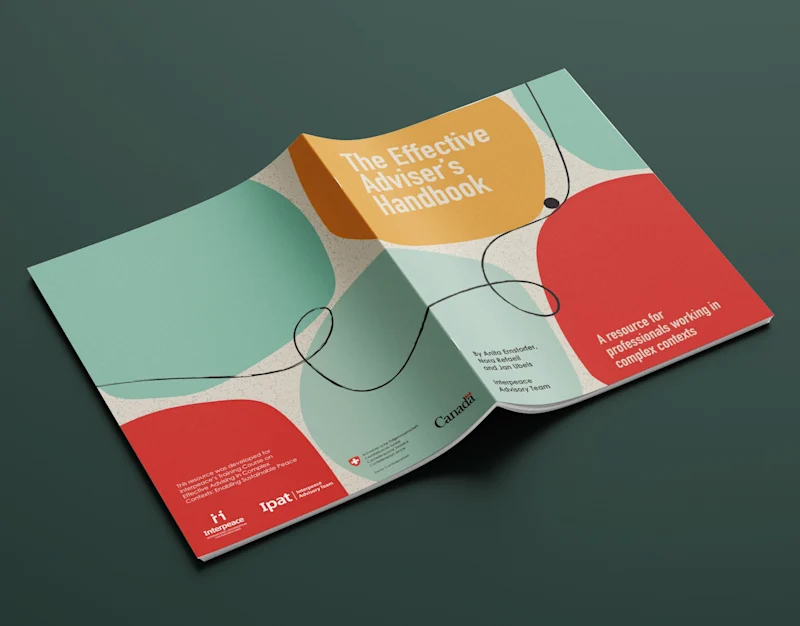 Cover image for Layout design of "The Effective Adviser's Handbook"