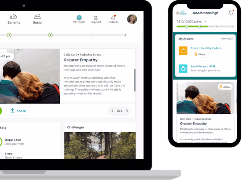 Cover image for Digital Health Platform UX