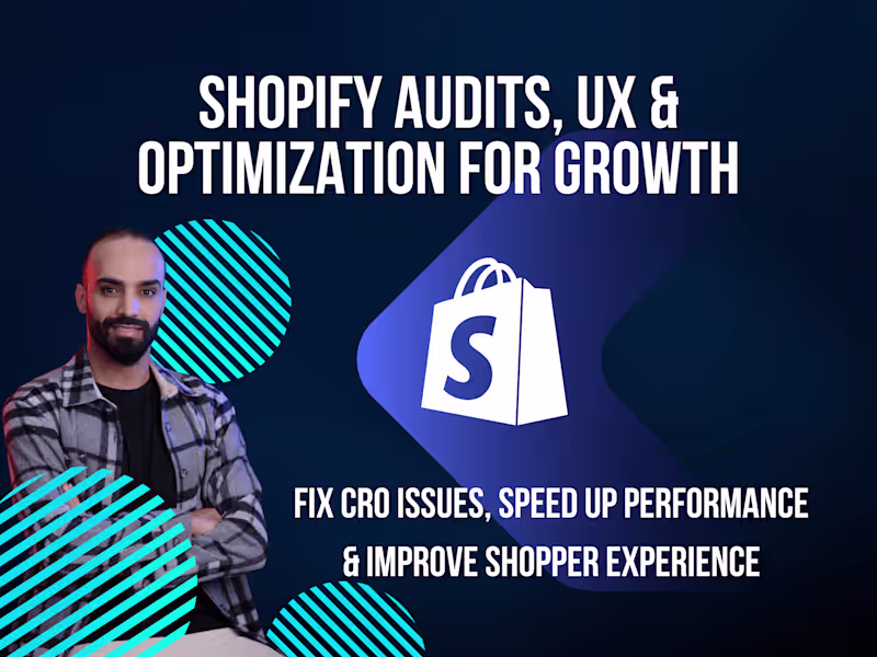 Cover image for Shopify Audits, UX, Fixes & Optimization for Growth