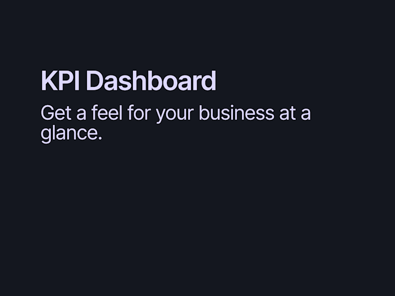Cover image for Create a KPI Business Health Dashboard