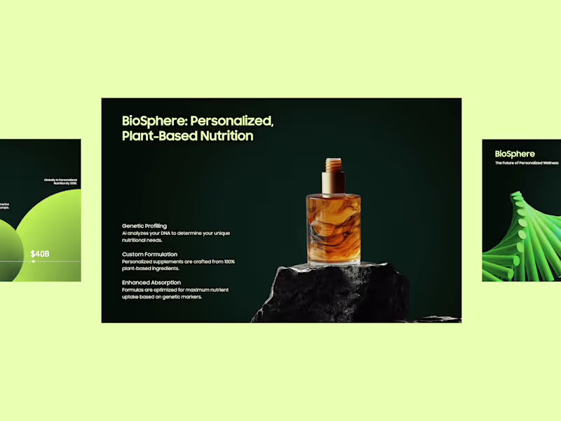 Cover image for Healthcare Product Presentation