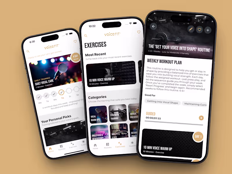 Cover image for VoiceFIT - Learning Platform