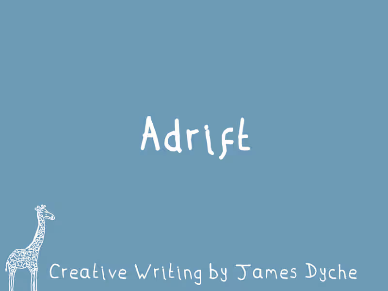 Cover image for 'Adrift' The rhythmic rocking, side to side, up and down. In...