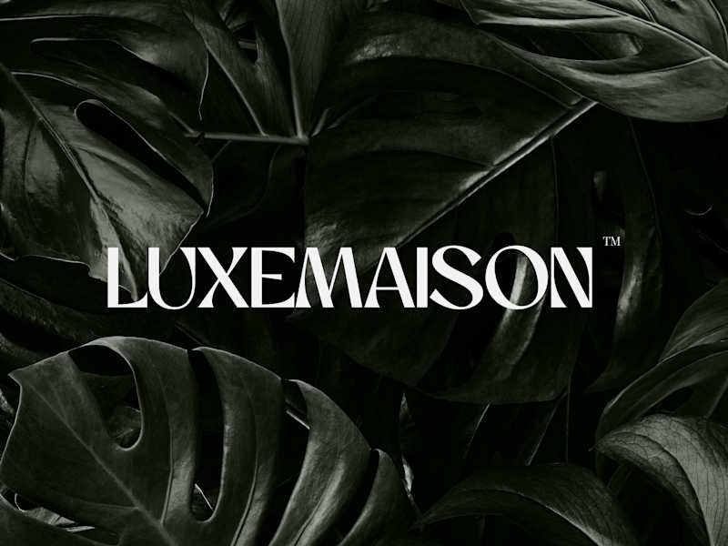 Cover image for LuxeMaison Brand  Identity