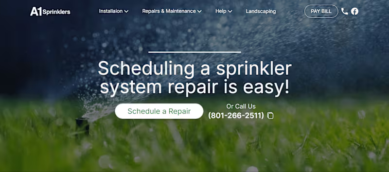 Cover image for A1 Sprinklers