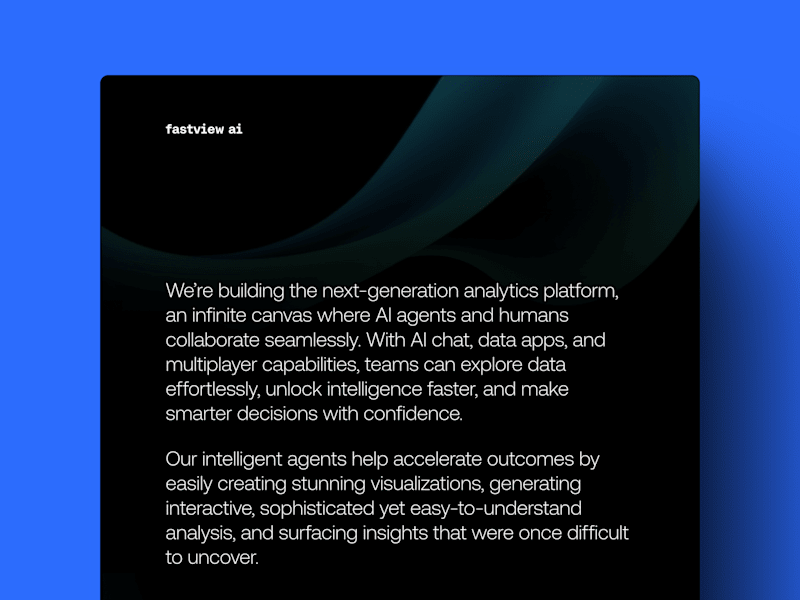Cover image for Fastview AI Framer Site
