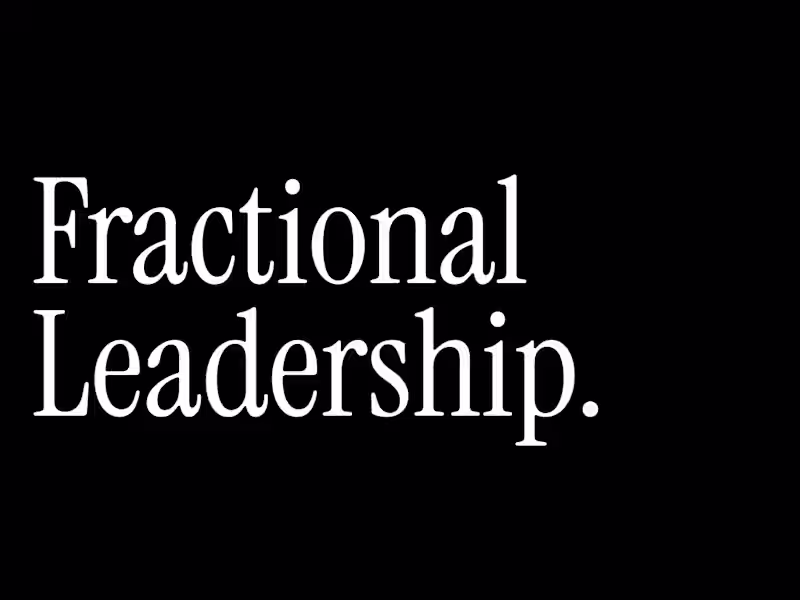 Cover image for Fractional Leadership