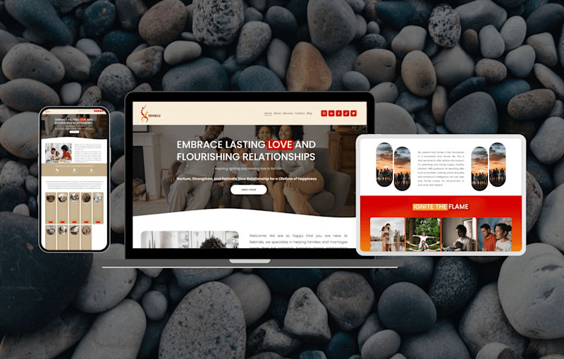 Cover image for Squarespace Website Design for Relationship Brand