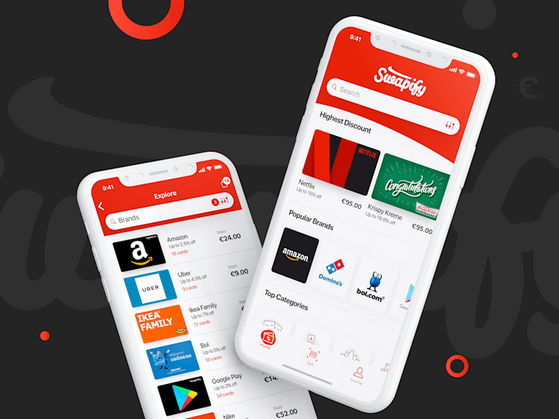 Cover image for Swapify - Mobile App Design