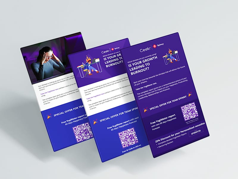 Cover image for Email Design X Ceekr on Behance