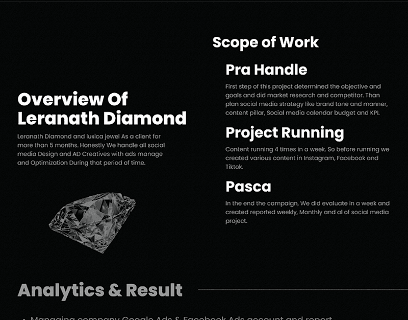 Cover image for Diamond Industry Portfolio