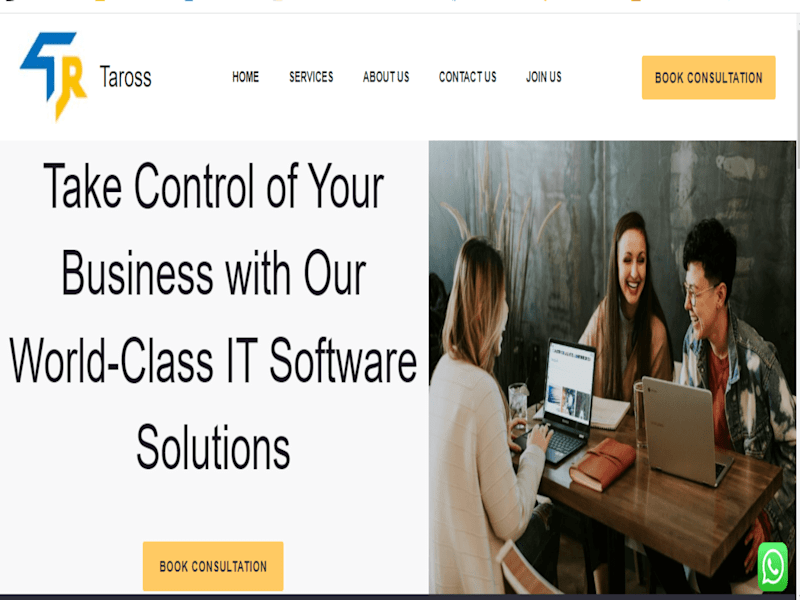 Cover image for Company website