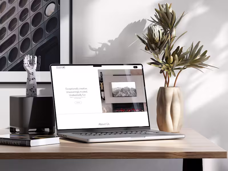 Cover image for Studio A1 Website Redesign