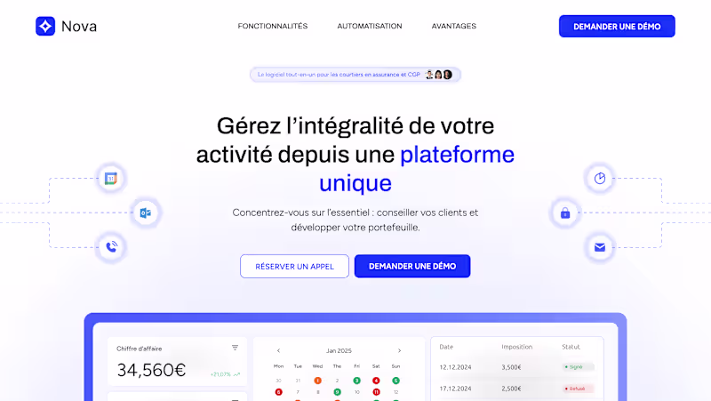 Cover image for NOVA - SaaS Platform for Call Center Data Integration
