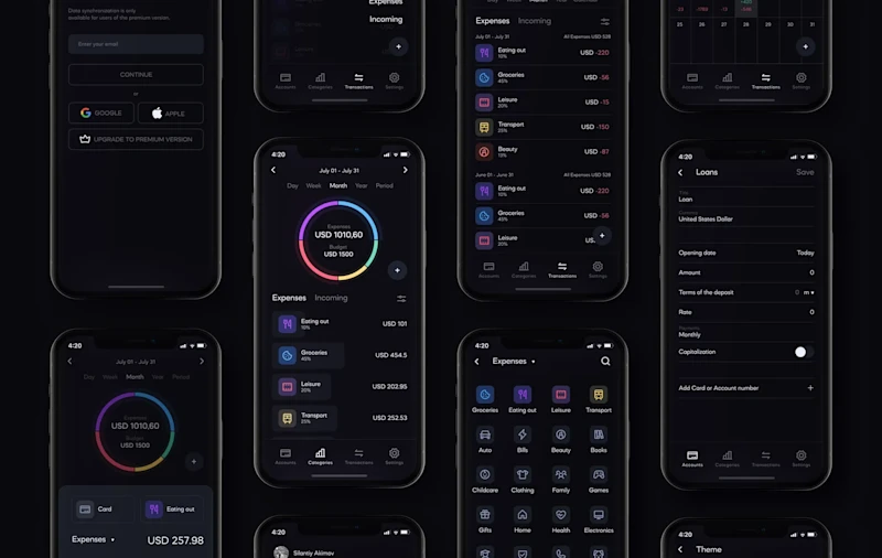 Cover image for Money Manager [Mobile app IOS, Android]