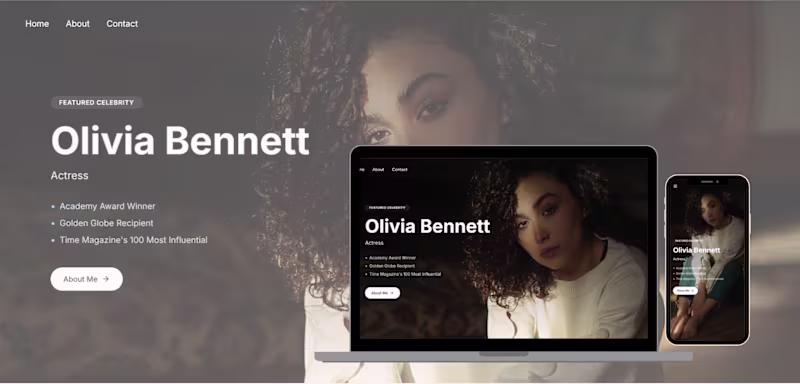 Cover image for Influencer Webpage Design Link - https://influencer-webpage....