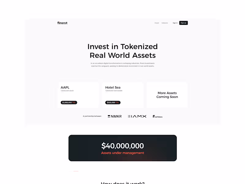 Cover image for Finest Investments