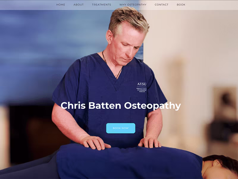 Cover image for Chris Batten Osteopathy