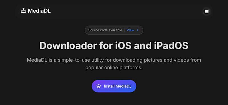 Cover image for Downloader for iOS and iPadOS