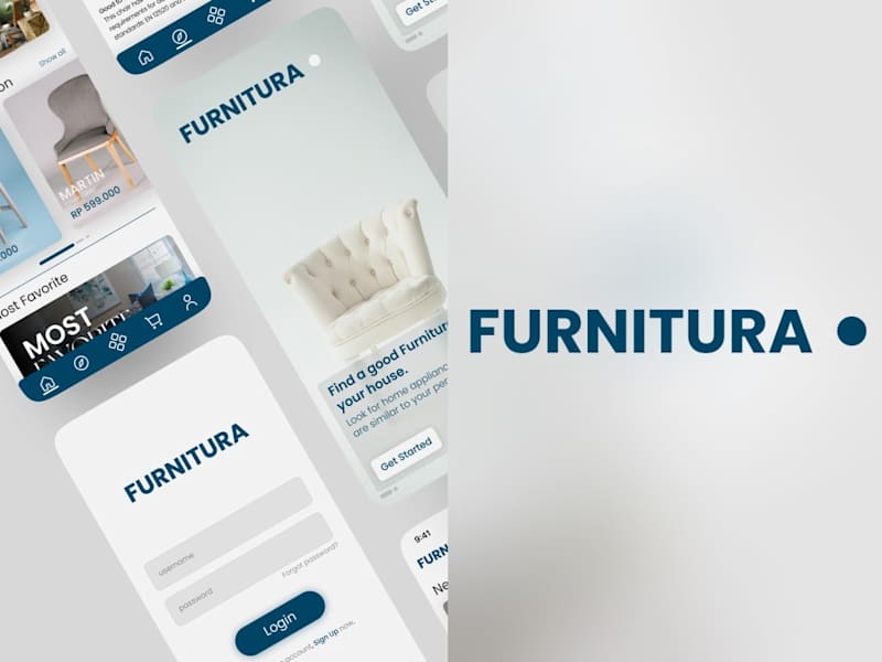 Cover image for Furnitura UI Design 