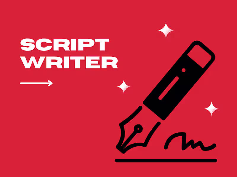 Cover image for i will write a captivating script for your youtube videos
