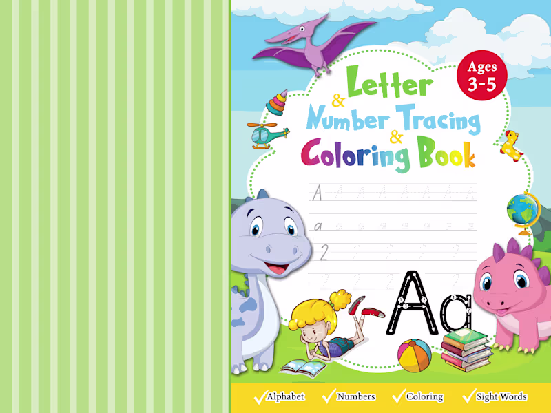 Cover image for Designed the Cover and Interiors for this children's Book