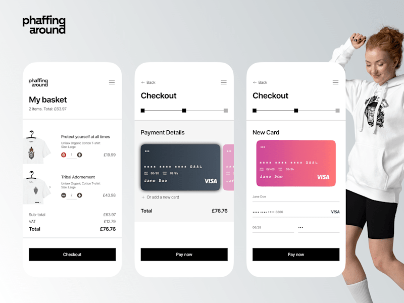 Cover image for Daily UI Challenge 002: Credit Card Checkout