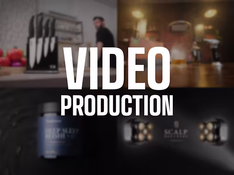 Cover image for Short Ad Video Production (filming and editing)