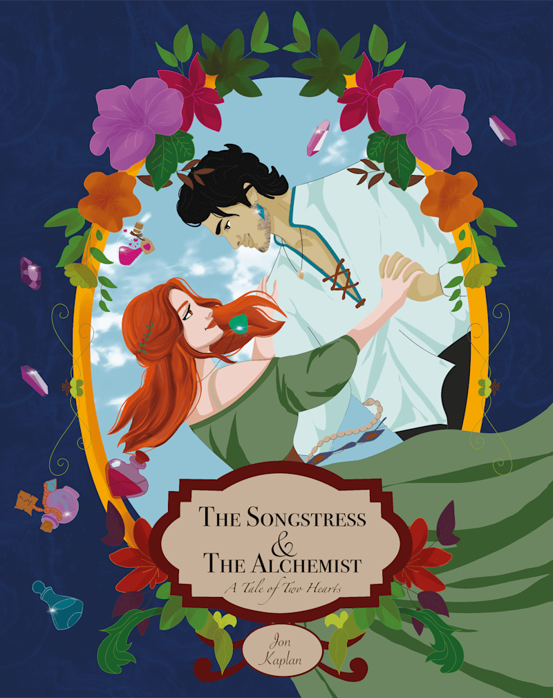 Cover image for The Songstress and the Alchemist- Book Illustration