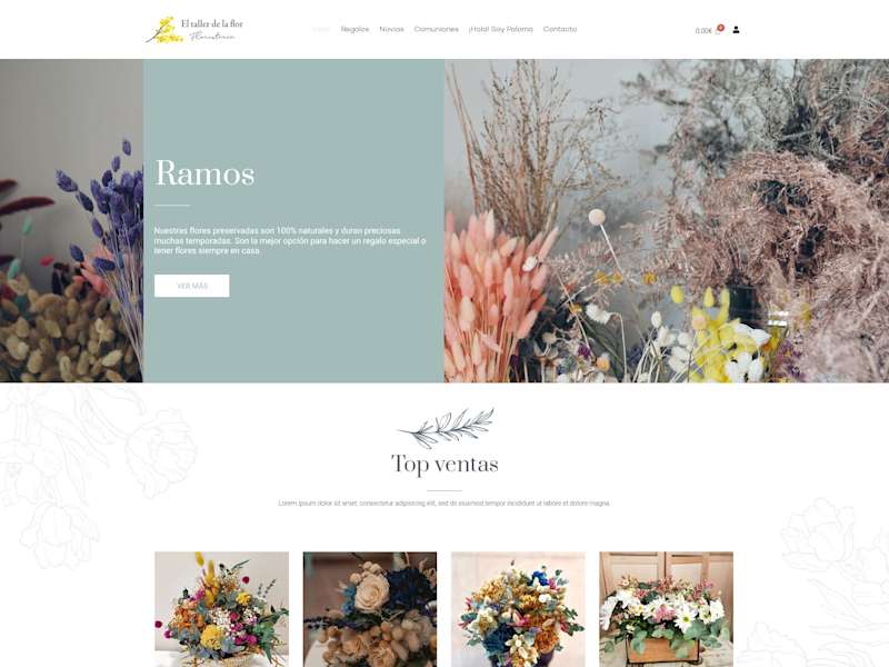 Cover image for El taller de la flor