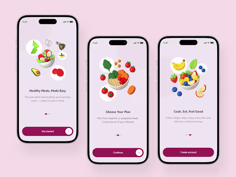 Cover image for Mobile App Onboarding Screen Design