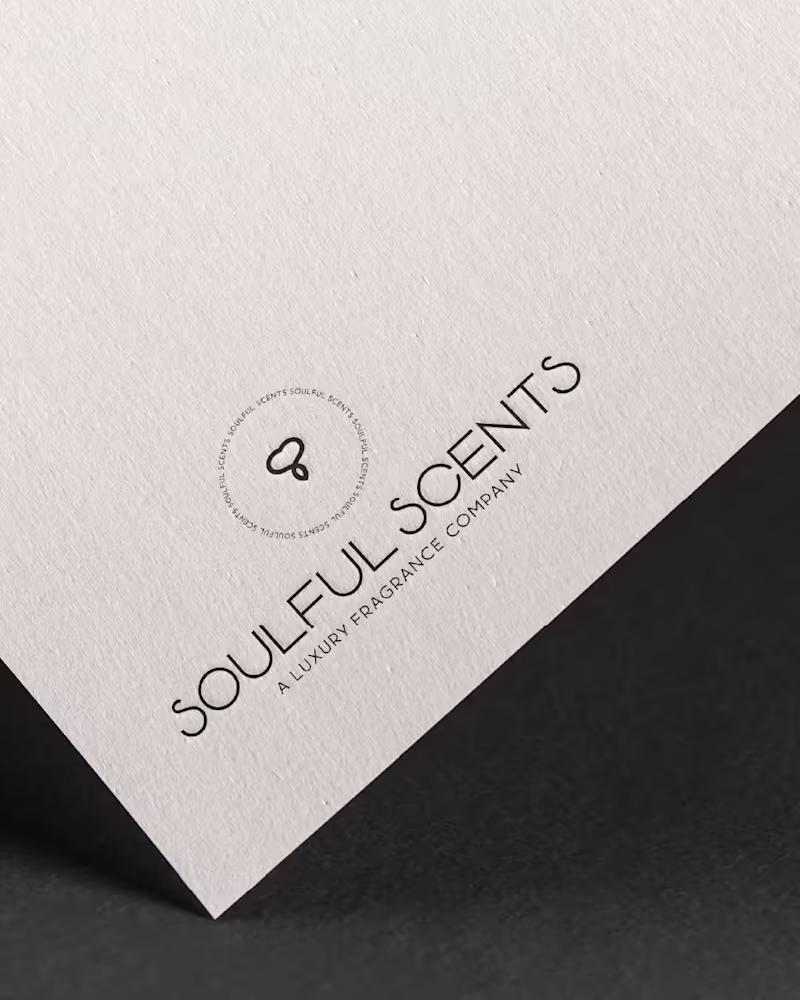 Cover image for Soulful Scents Brand Identity Design