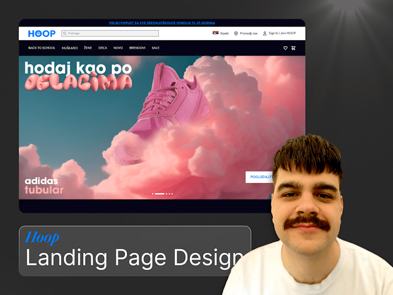 Cover image for UI/UX Design | Ecommerce Website for Sport Equipment
