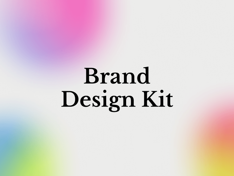 Cover image for Brand Design Kit