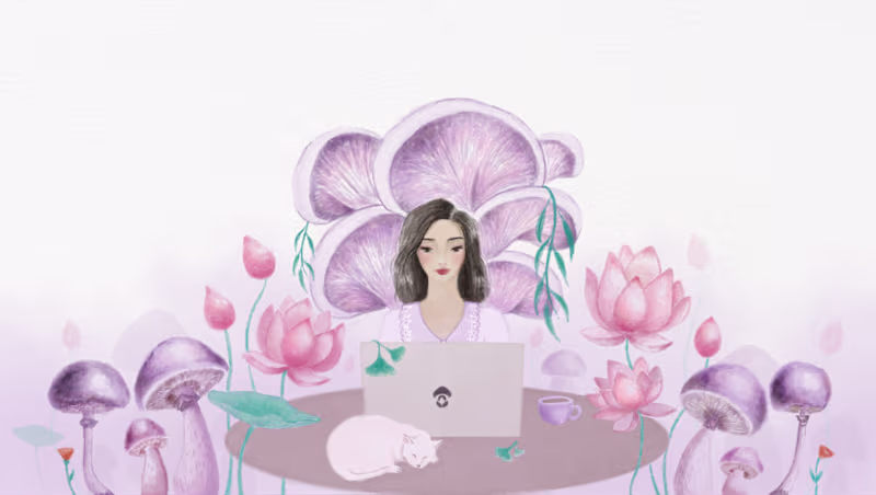 Cover image for Here, you see an Illustration i did for a conceptual brand p...