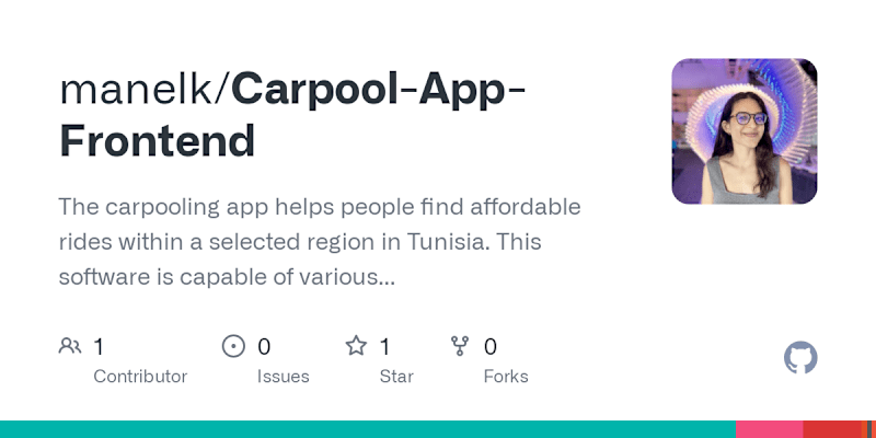 Cover image for manelk/Carpool-App-Frontend