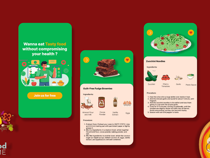 Cover image for Healthy recipe app